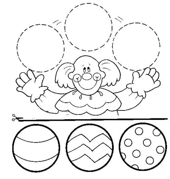 Dibujos con circulos para niños - Imagui