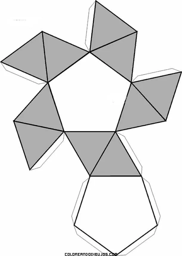 Como armar figuras geometricas - Imagui