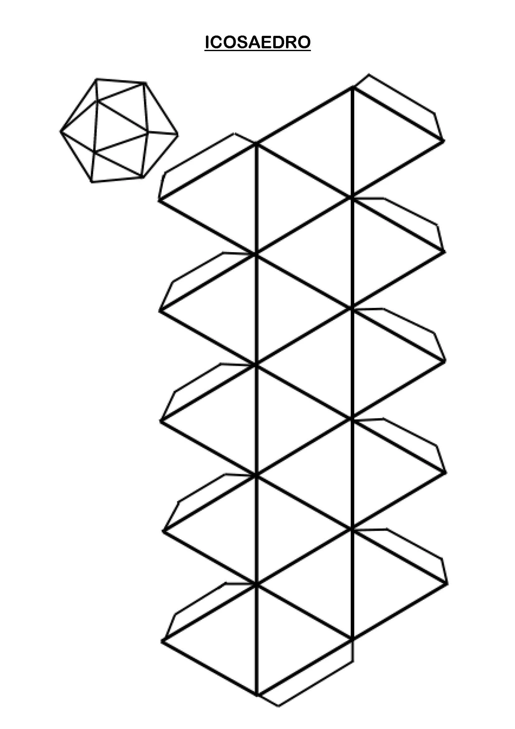 Figuras Geométricas para Armar (Descarga pdf)