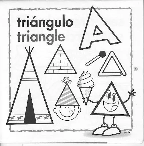 Figuras geometricas en inglés y español - Imagui