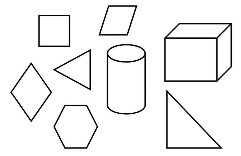 Figuras geometricas para pintar - Imagui