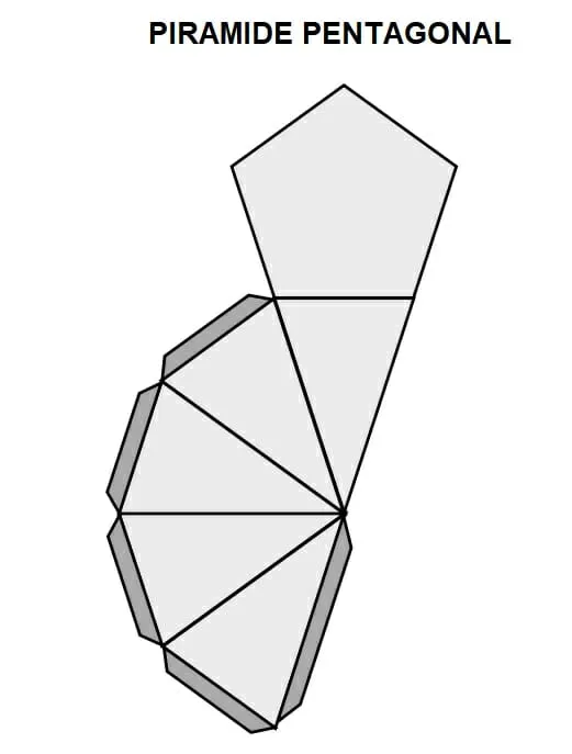 Figuras geométricas para recortar y armar en papel