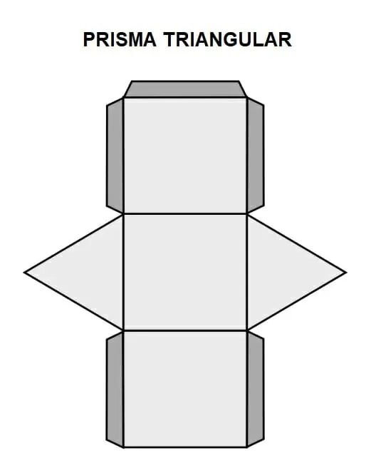 Figuras geométricas para recortar y armar en papel