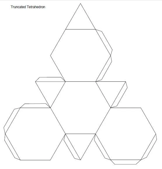 Figuras geometricas poliedros para armar - Imagui