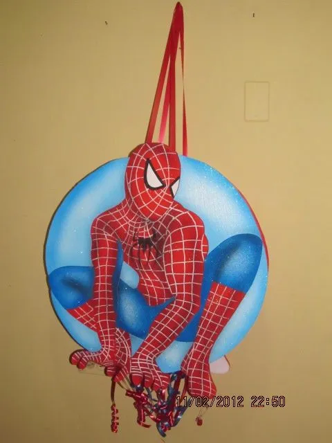 FIGURAS HOMBRE ARAÑA - SPIDERMAN CON ICOPOR | Fiestas infantiles ...