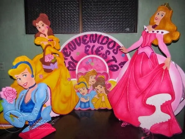 FIGURAS ICOPOR PRINCESAS DISNEY | Revoltosos Recreaciones ...