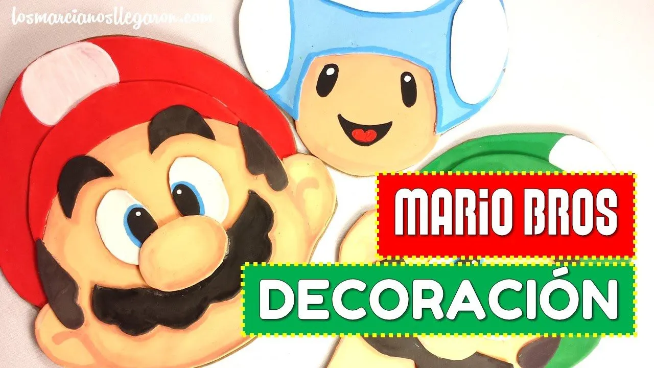 Figuras de Mario Bros hechas con Fomi - LOS MARCIANOS LLEGARON - YouTube