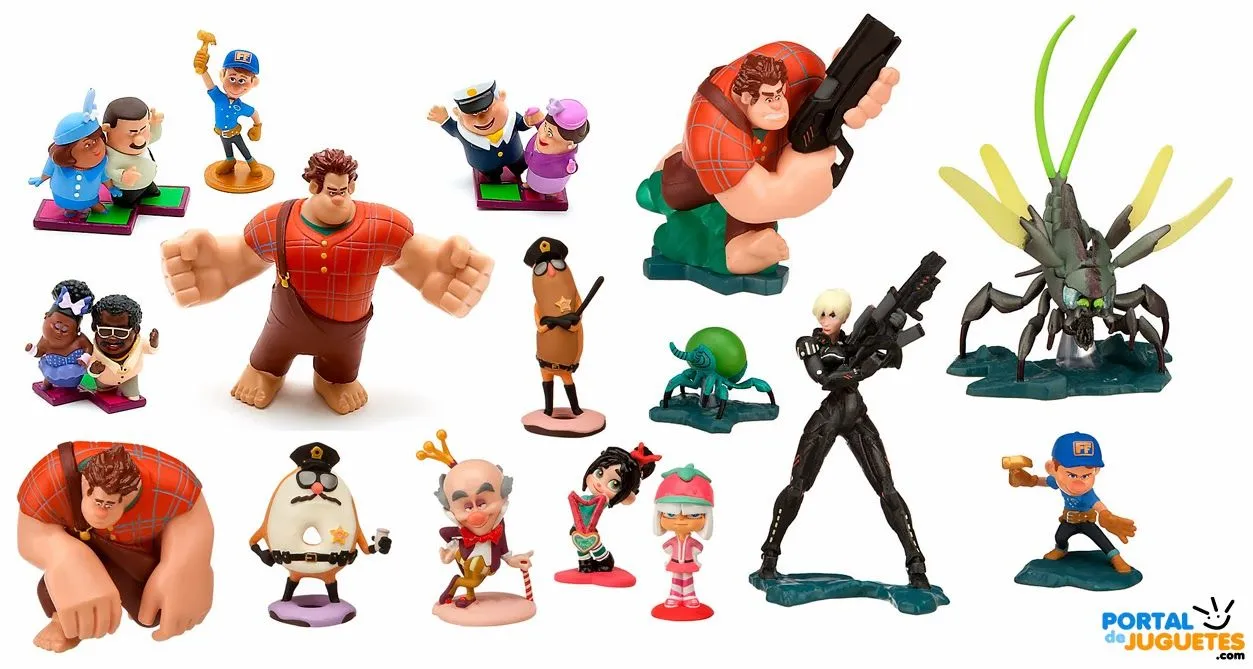 Figuras de ¡Rompe Ralph! (Disney Store) - Portal de Juguetes