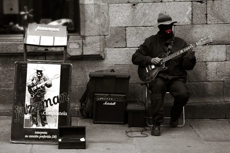 fijaciones: blanco y negro