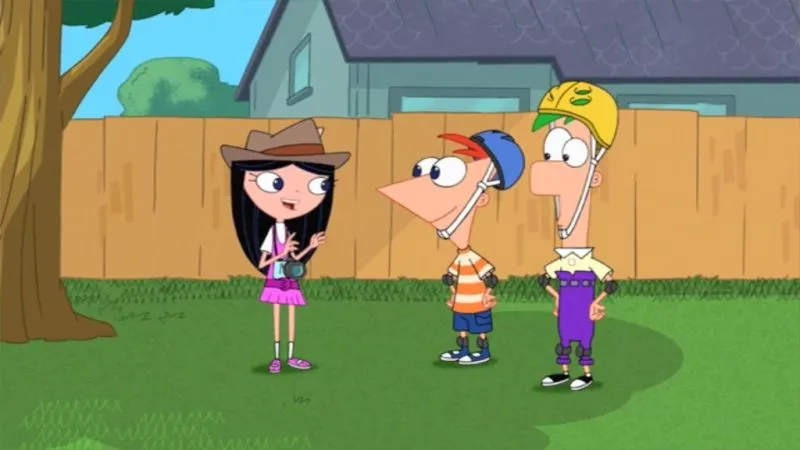 File:Isabella, Phineas and Ferb.jpg - Disney Wiki