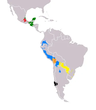 File:Map-Most Widely Spoken Native Languages in Latin America.png ...