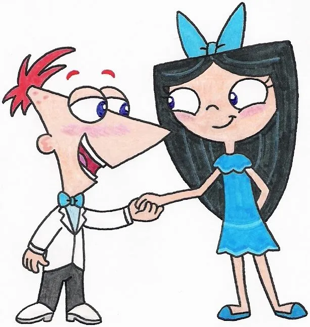 File:Phineas and Isabella Formal Date.jpg - Phineas and Ferb Wiki ...