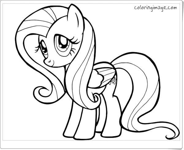 Filly pony ausmalbilder ausdrucken - Imagui