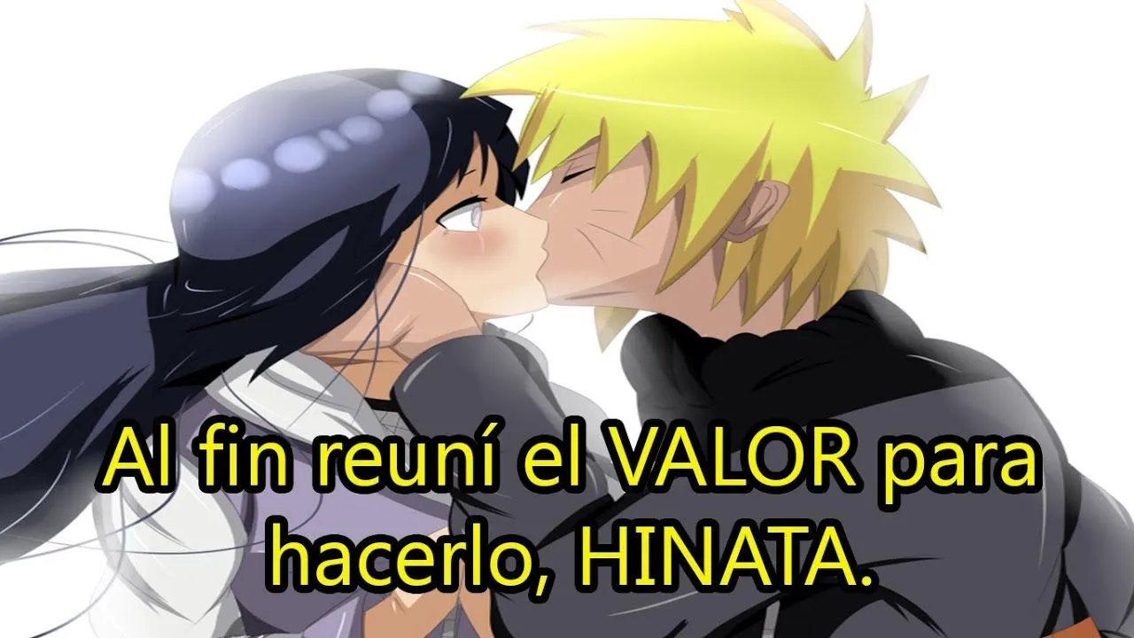 Se filtran IMAGENES del BESO de NARUTO Y HINATA (El beso NaruHina ...