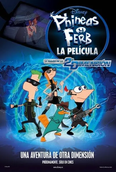 finias y ferb la pelicula 2nd dimension Online Descargar Gratis