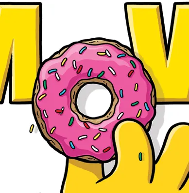 First up, THE DONUT OF THE SIMPSONS. AKA: The Donut of Our Lives.