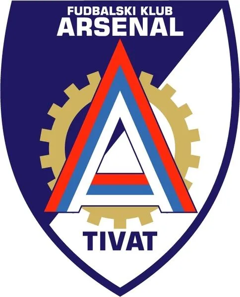 Fk arsenal tivat Vector logo - Free vector for free download