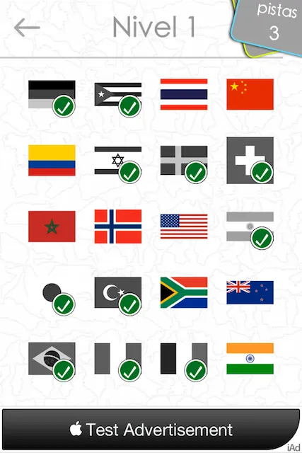 Flags Quiz Game: adivina el nombre de todas las banderas