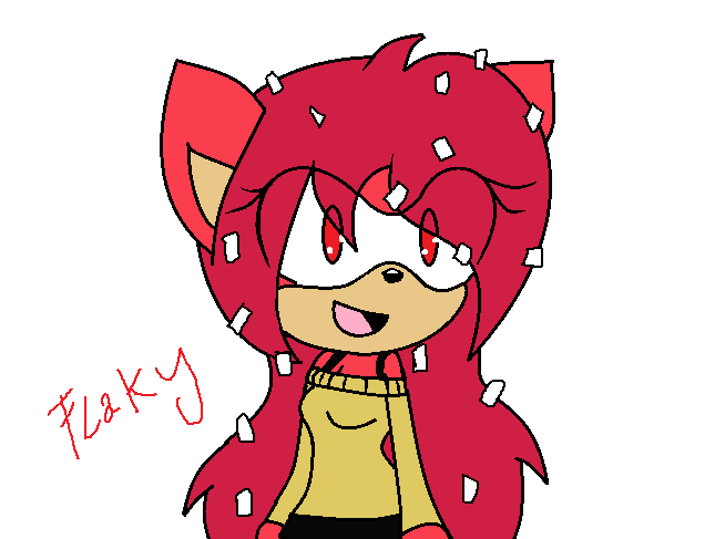 Flaky sonic version by bia-htf on DeviantArt