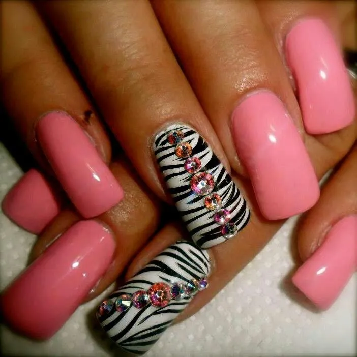 Flare Nails Estilo Sinaloa | My beauty pins | Pinterest