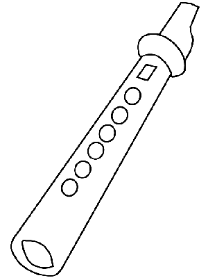 Flauta dulce dibujo - Imagui