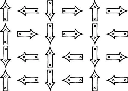 Flecha derecha para colorear - Imagui