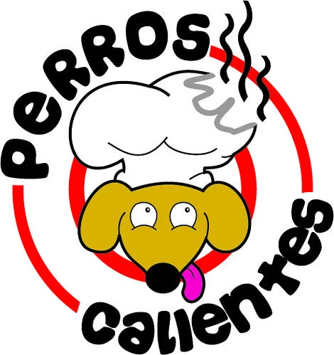 perros calientes logo para una microempresa que vende hot dogs