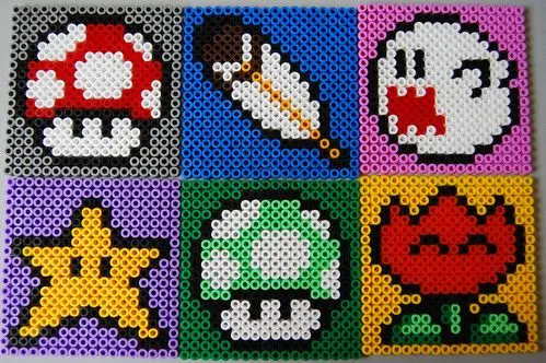 HAMA BEADS MARIO BROS | Hama Beads Pattern