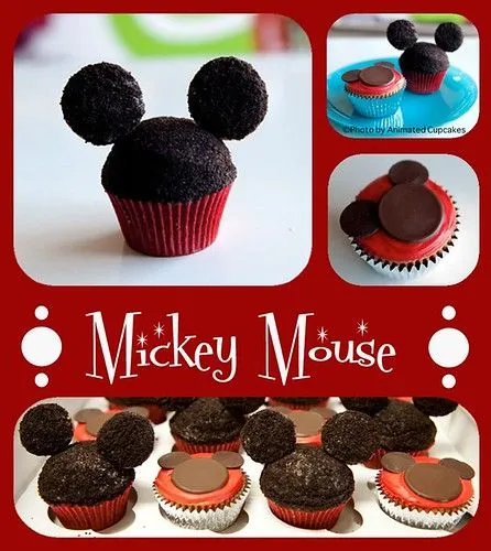 Flickriver: Photoset 'Mickey Mouse' by Animated Cupcakes