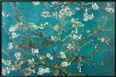 Flor de almendro, Almond Blossom Afiche por Vincent van Gogh en ...