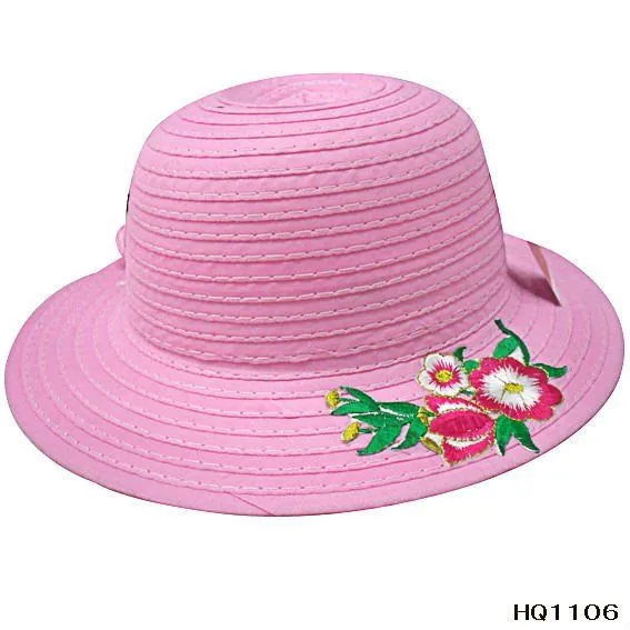 De la flor de la cadera hip hop sombrero de verano para las ...