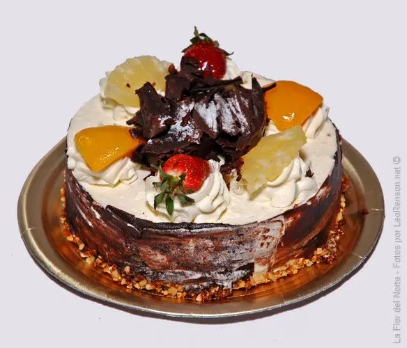 Torta decorada con kiwi - Imagui