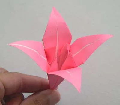 Flor de origami paso a paso - Imagui