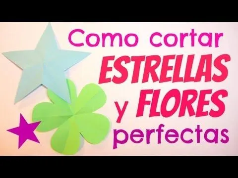 Como hacer una flor de cinco petalos - Imagui