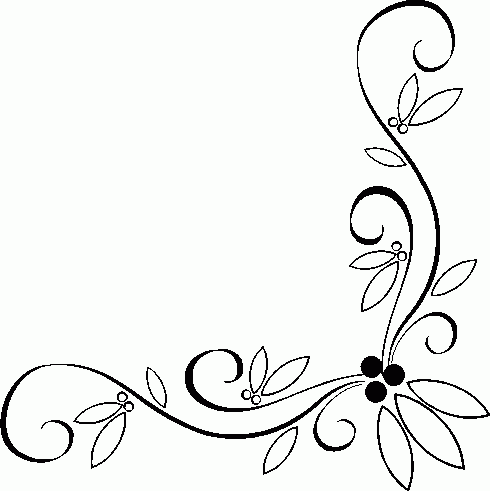 Floral Page Borders - ClipArt Best