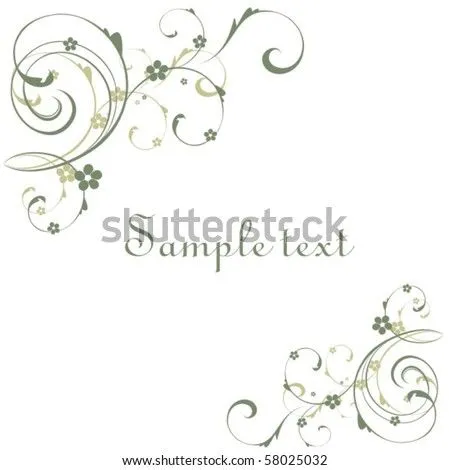 Flores Background Stock Vector 58025032 : Shutterstock