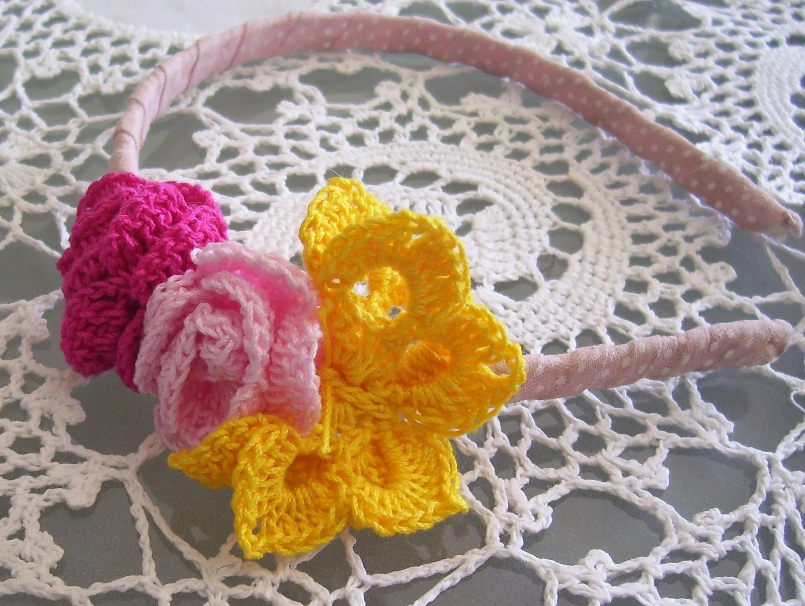 Flores a crochet imagenes - Imagui