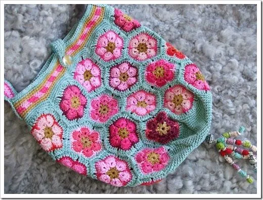 Como hacer una flor en crochet paso a paso - Imagui