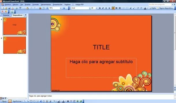 Flores Estilizadas Plantillas Powerpoint | Plantillas PowerPoint ...