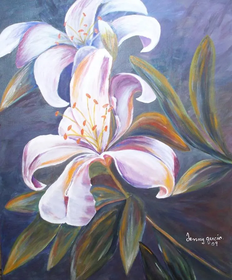 FLORES EXOTICAS. JANNY garcia liranzo- Artelista.com