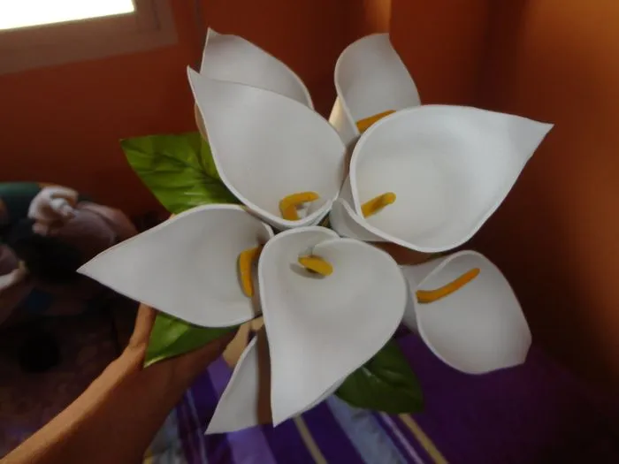 Como hacer una cala de goma eva - Imagui