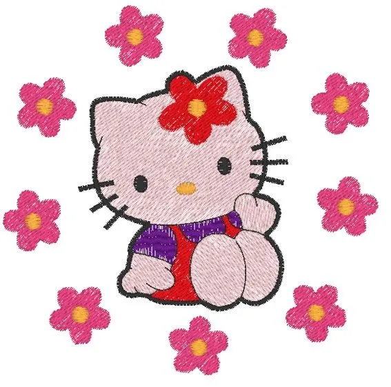 Flores de Hello Kitty - Imagui