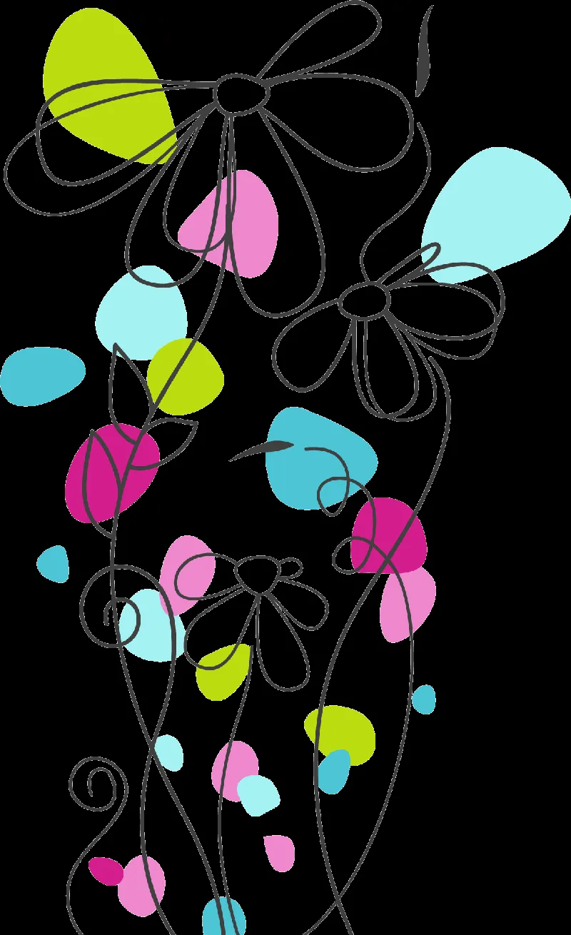 Flores Ilustraciones en PNG para Artesanía y Diseños Primavera ...