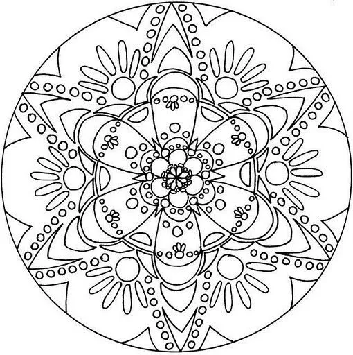 Mandalas flores - Imagui