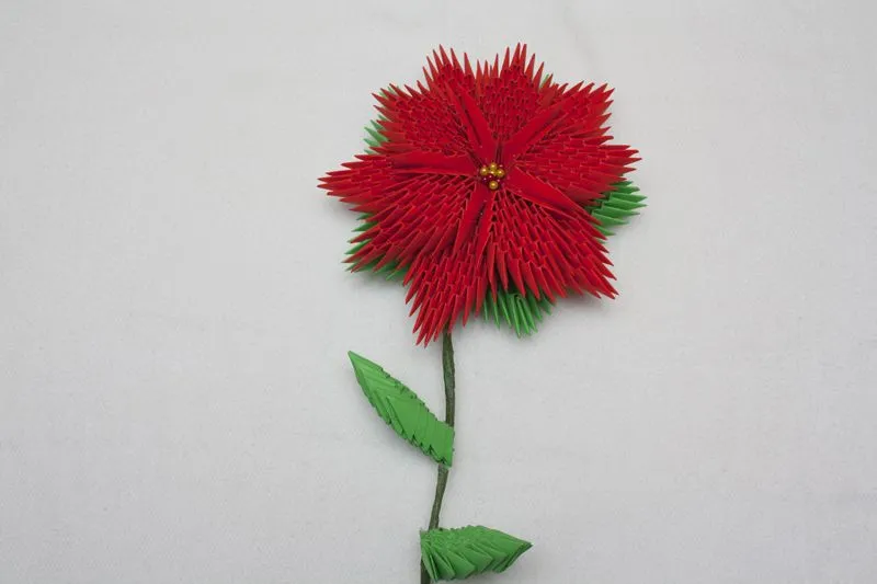 Flores de origami en 3D - Imagui