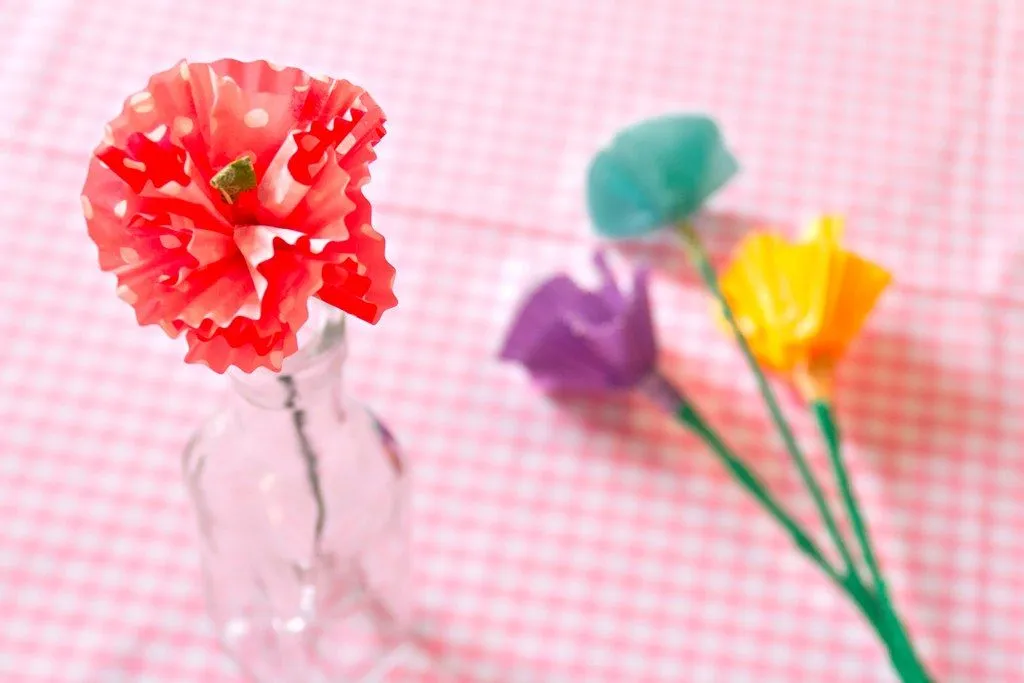 Flores de papel fáciles de hacer | el taller de las cosas bonitas