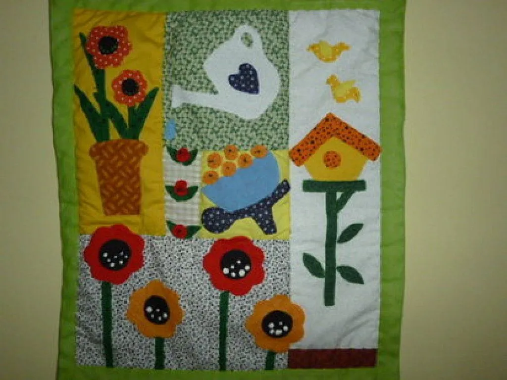 Flores de patchwork | Aprender manualidades es facilisimo.