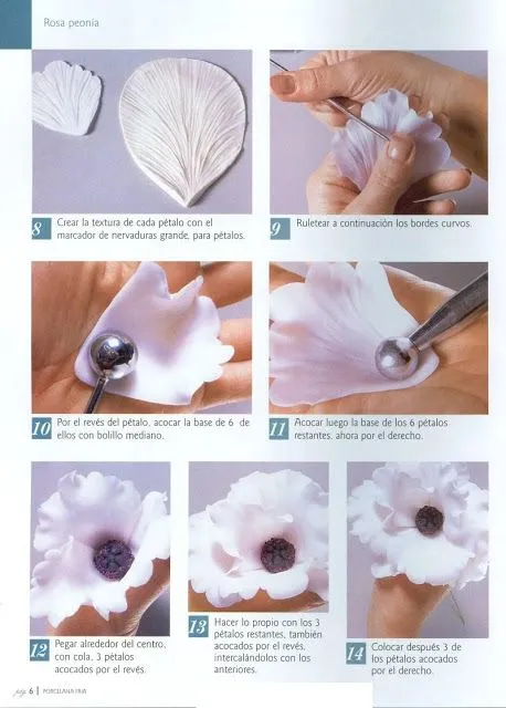 flores porcelana on Pinterest | Cold Porcelain Flowers, Cold ...