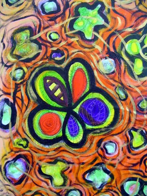 Flores Psicodélicas Guillermo Araujo - Artelista.