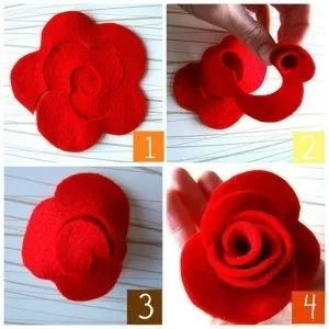 Manualidades corsage para el dia de las madres - Imagui